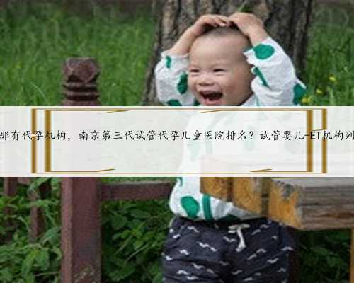 南京那有代孕机构，南京第三代试管代孕儿童医院排名？试管婴儿-ET机构列表？